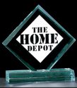 Jade  Diamond Shaped Acrylic Award