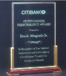 Apex Series Jade Acrylic Award