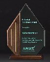 Walnut Flame Series Acrylic Awards