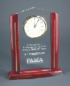 Cathedral Rectangle Clock Acrylic Award