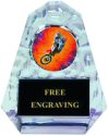 Pyramid Motocross Acrylic Award