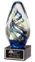 Egg Shaped Art Glass Award