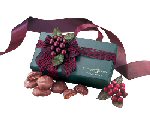 Green Gift Box with Pecan Turtles