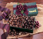 Green Gift Box with Milk & Dark Chocolate Almonds