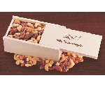 Wooden Collector's Box with Deluxe Mixed Nuts