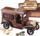 1913 Armored Car Bank with Extra Fancy Jumbo Cashews