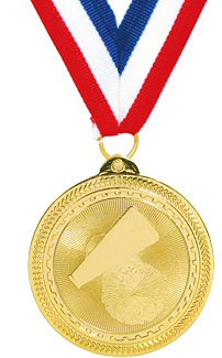 Britelazer Cheerleading Medal