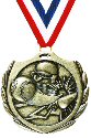 Burst Baseball Medal