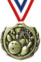 Burst Bowling Medal
