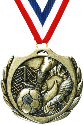 Burst Soccer Medal
