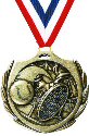 Burst Tennis Medal