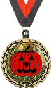 Wreath Halloween Medal