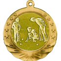 Stars Bocce Insert Medal