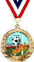 Soccer Motion Medal