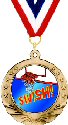 Basketball Motion Medal