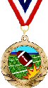 Motion Football Medal