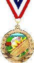 Baseball Motion Medal