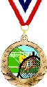 Tennis Motion Medal