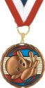 Epoxy Bowling Medal