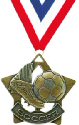 Star Soccer Medal