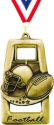 Star Blast Football Medal