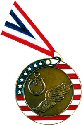 Stars and Stripes Track Medal