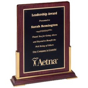 Gold Accents Desktop Plaque