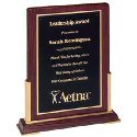 Gold Accents Desktop Plaque