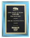 Blue Mirror Florentine Plaque