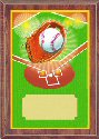 Economy Baseball Plaque