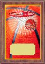 Economy Basketball Plaque