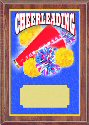 Economy Cheerleading Plaque