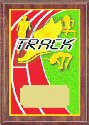 Economy Track Plaque