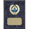 Economy wreath wrestling insert emblem plaque