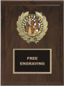 Wreath Chess Insert Emblem Plaque