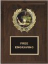Wreath Field Hockey Insert Emblem Plaque