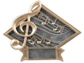 Music Diamond Resin Plate