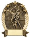 Five Stars Basketball Oval  Trophy (Male or Female)