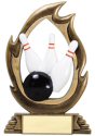 Flame Series Bowling Trophy
