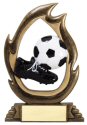 Flame Series Soccer Trophy
