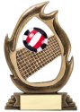 Flame Series Volleyball Trophy