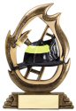 Flame Series Fireman Trophy