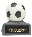 Soccer Ball on Base Resin Award