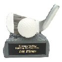 Golf Ball on Base Resin Award