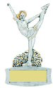 Cheerleader Magnetic Resin Trophy
