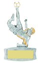 Boys Soccer Magnetic Resin Trophy