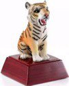 Tiger Mascot Resin Statue