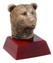 Bear Mascot Resin Statue