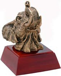 Elephant Mascot Resin Statue