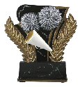 Midnight Wreath Cheerleader Award